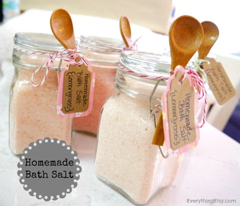 Give The One You Love The Gift Of Relaxation With Homemade Bath Salts 